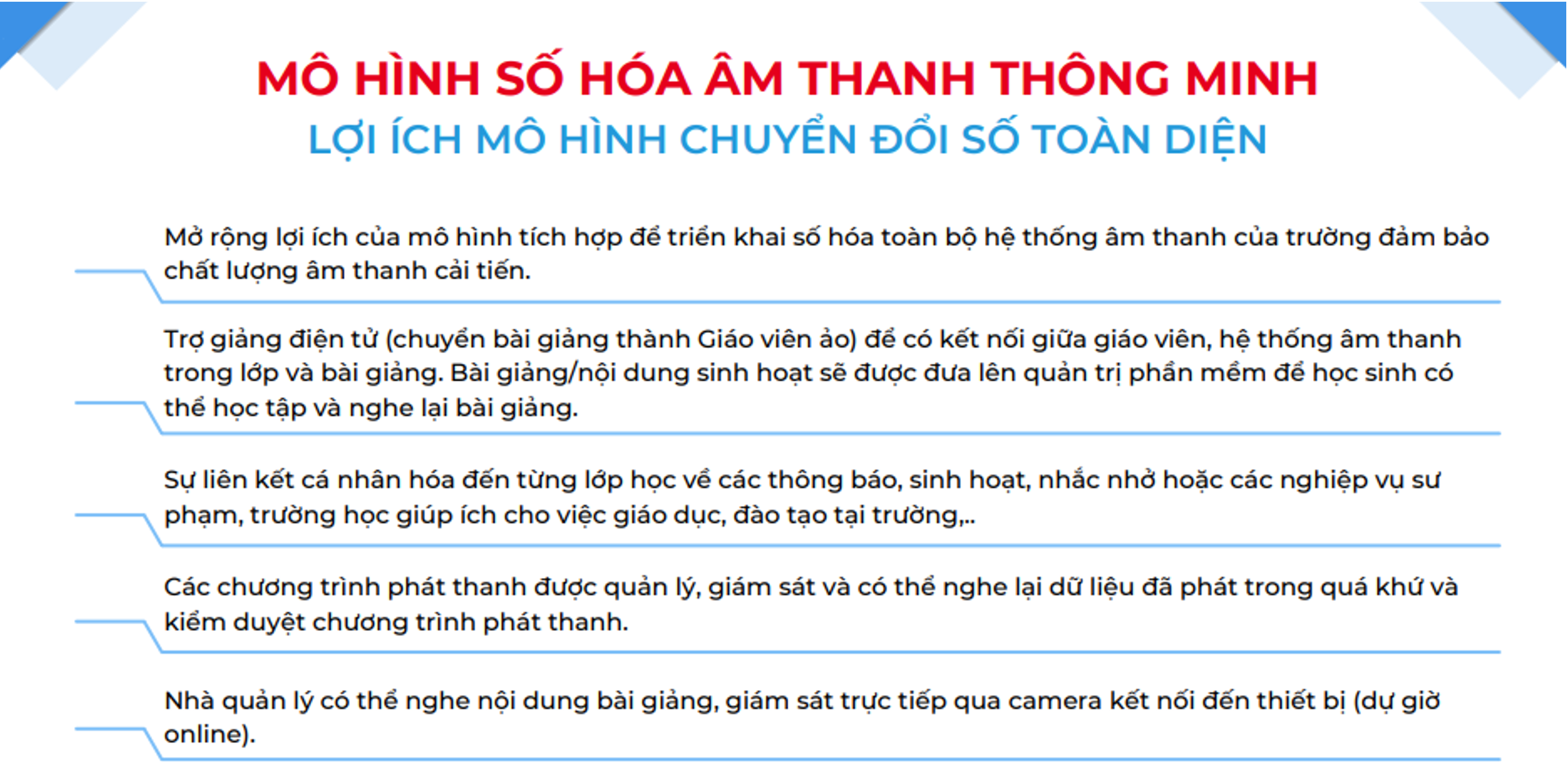 Lợi ích hệ thống